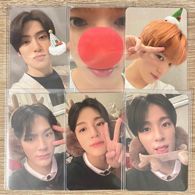jeno jaehyun taeyong peace melet manyun noot noot badut pink christmas nct dream 127