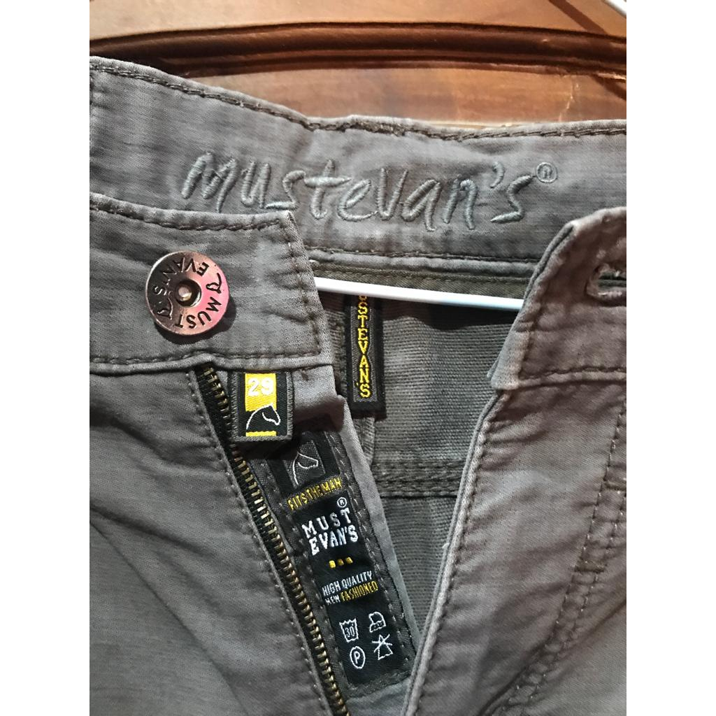 preloved mustevans celana jeans