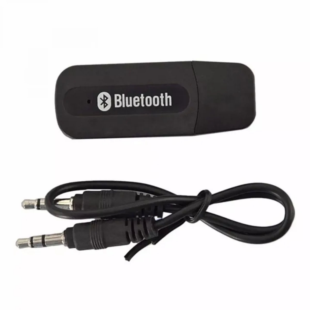 Audio Music Bluetooth Receiver USB With AUX 3.5MM Jack Car Mobil