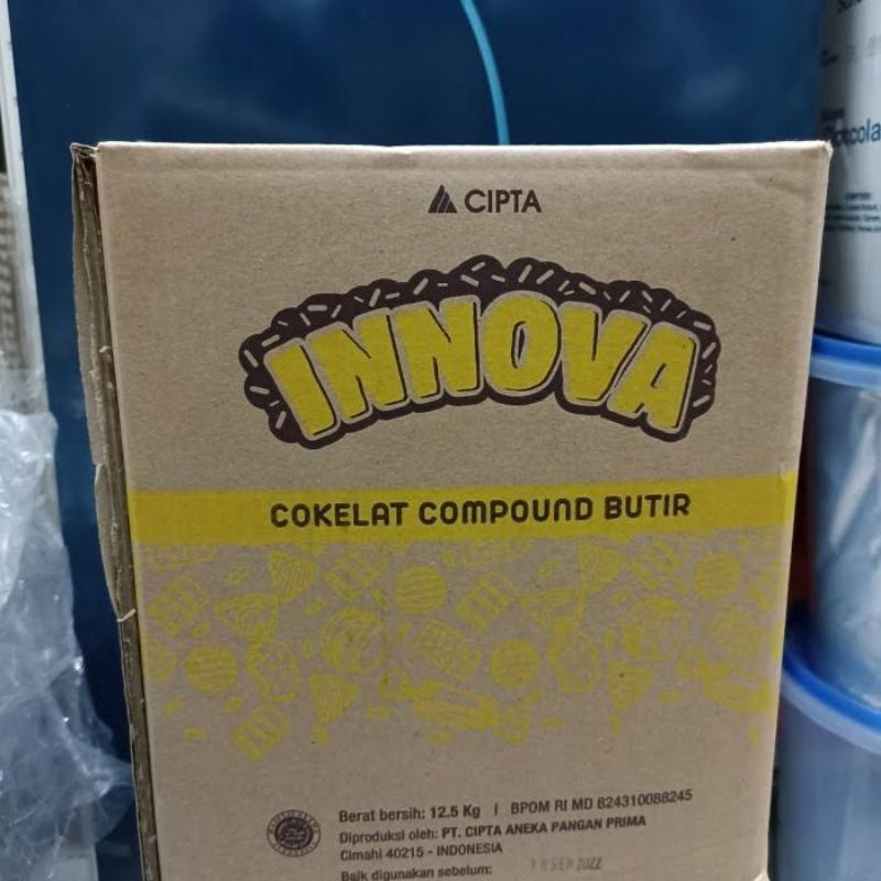 

meses coklat innova 250 gr repack ( innova kuning )