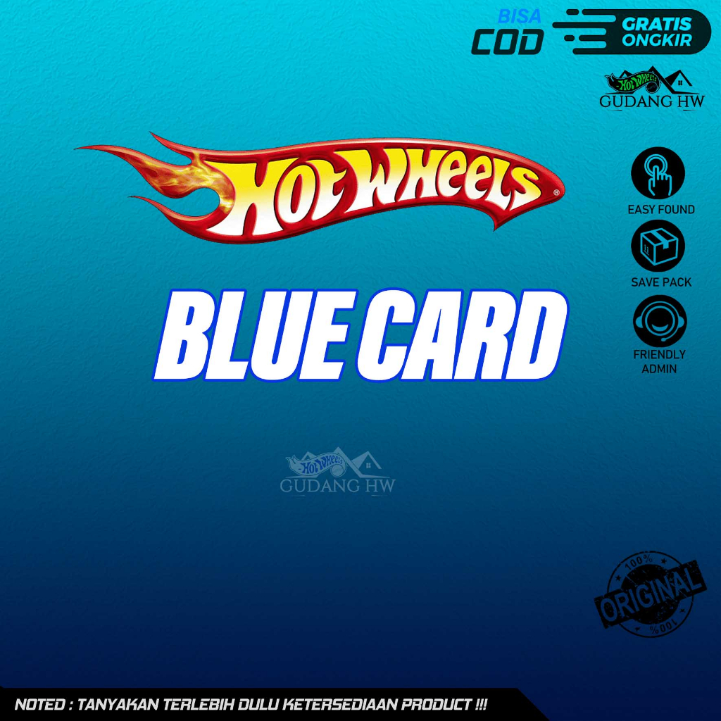 HOT WHEELS BLUE CARD TREASURE HUNT RARE