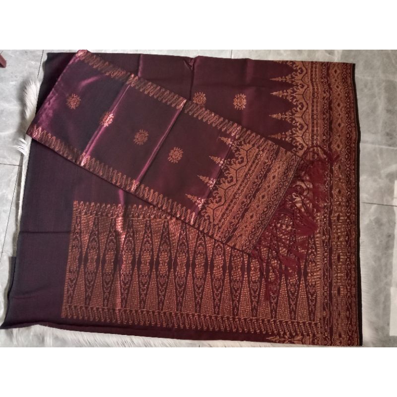 songket silungkang manggis tembaga