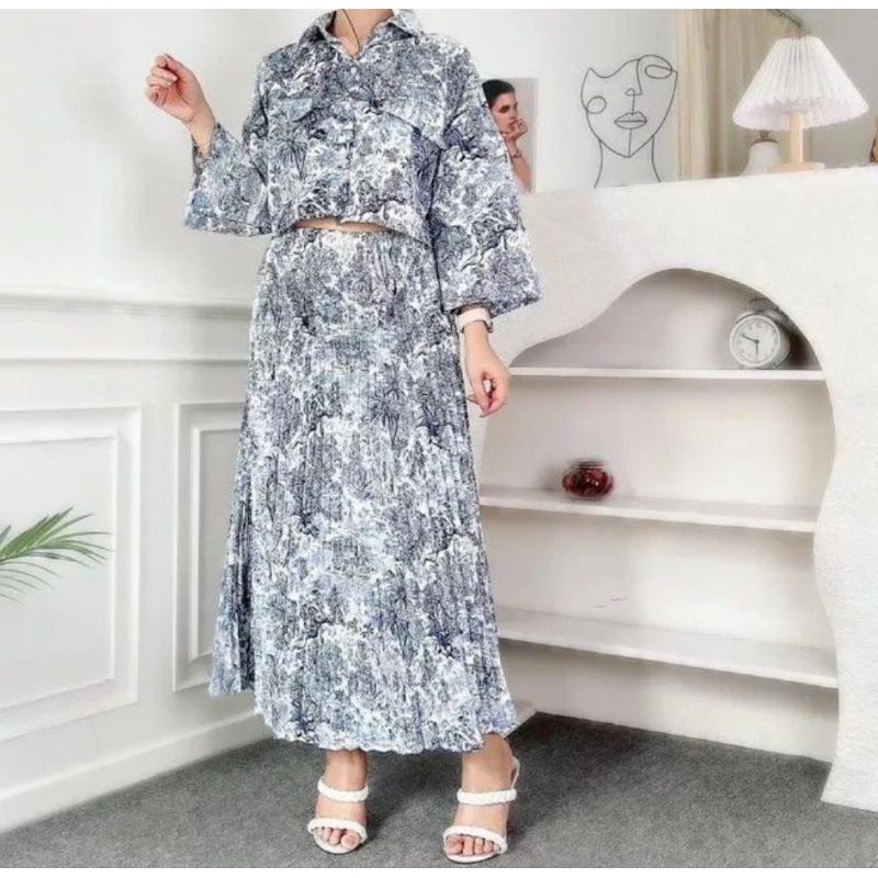 One Set Rok Plisket Korea