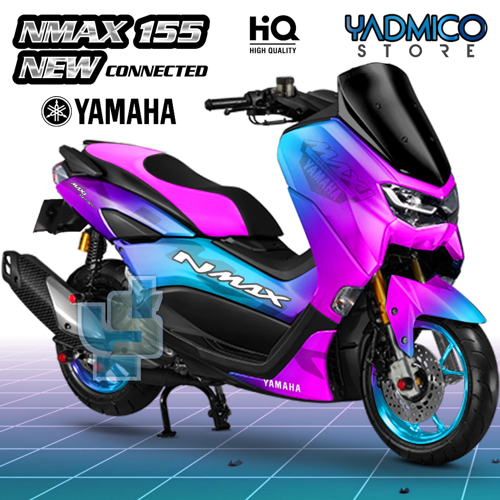 Decal Nmax New Full Body - Stiker Motor Nmax 2022 Full Body - Decal Hologram Nmax 2021 Variasi - Str