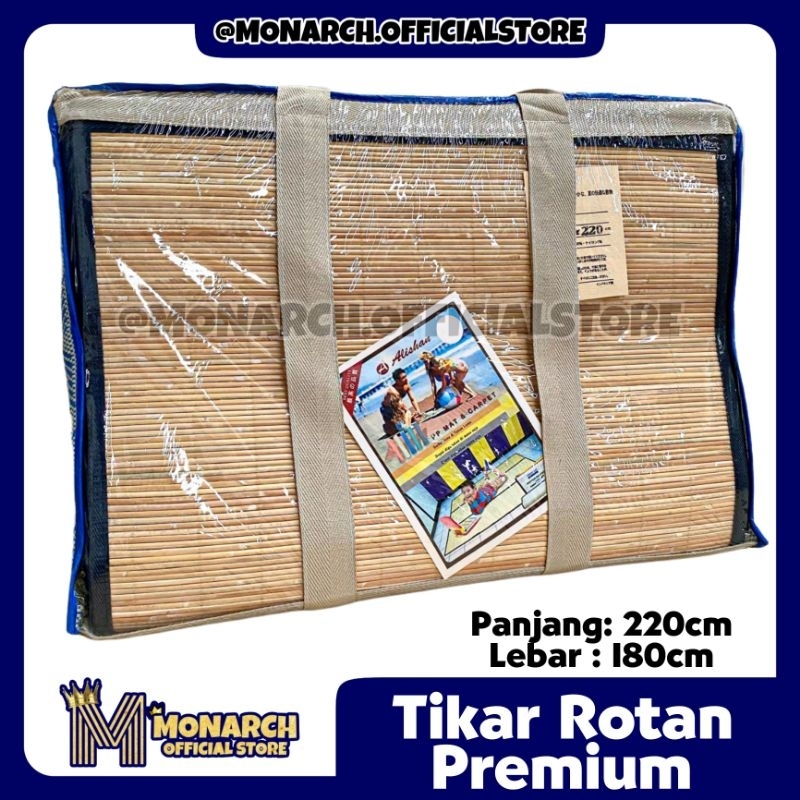 TIKAR ROTAN JUMBO 220 X 180 CM KUALITAS PREMIUM KARPET ROTAN
