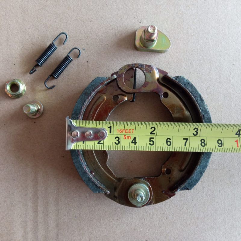 KAMPAS REM UKURAN 9 CM DEPAN/BELAKANG SEPEDA LISTRIK UKURAN VELG 14/16 INC