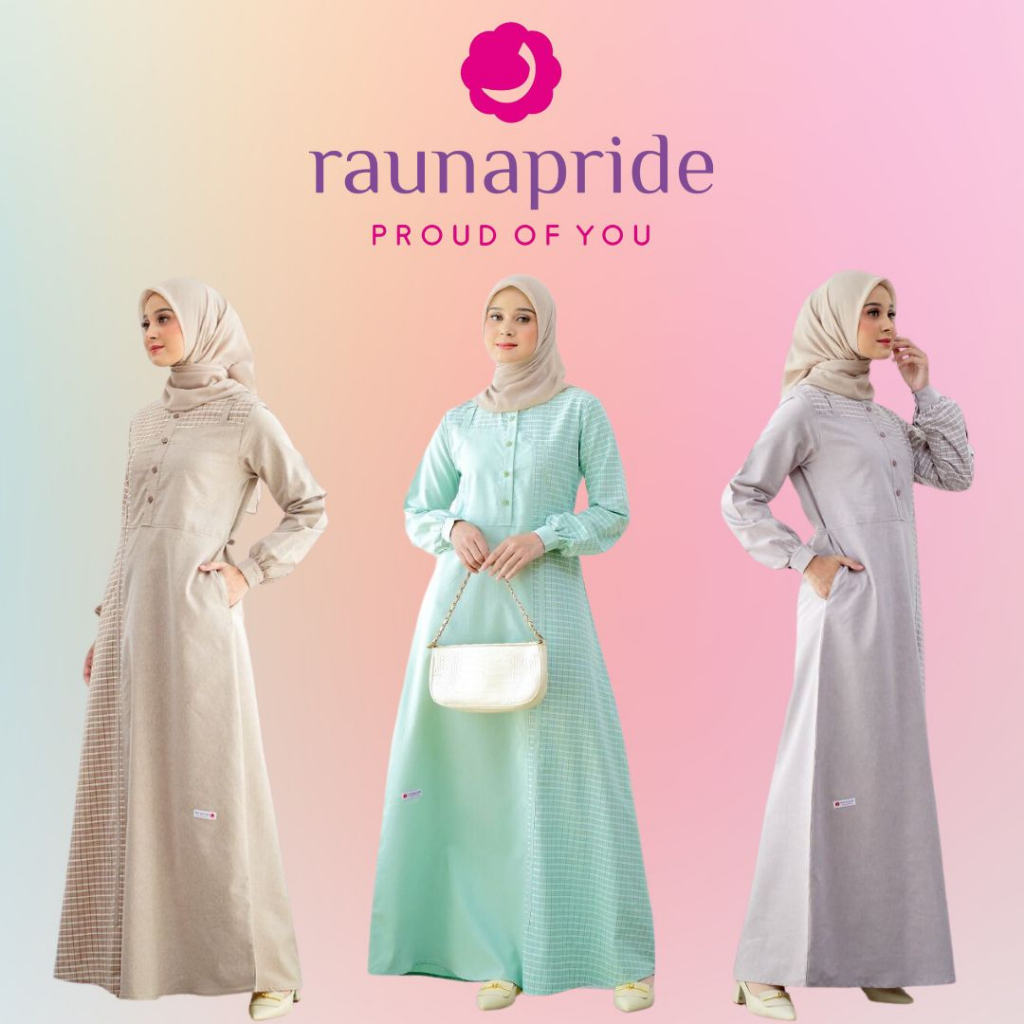 [RAUNA] BAJU GAMIS TERBARU RAUNA // RGD 71 //  NEW DRESS // BAJU NGAJI // BAJU KONDANGAN // BAJU HAR