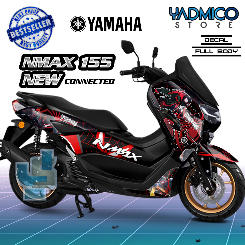 Decal Nmax New Full Body - Stiker Motor Nmax 2022 Full Body - Decal Hologram Nmax 2021 Variasi - Str