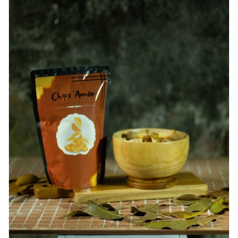 

Chips Amor Kripik Singkong Rasa Cokelat