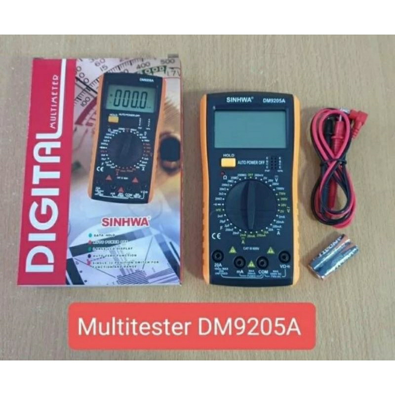 Multitester Digital SINHWA DM9205A