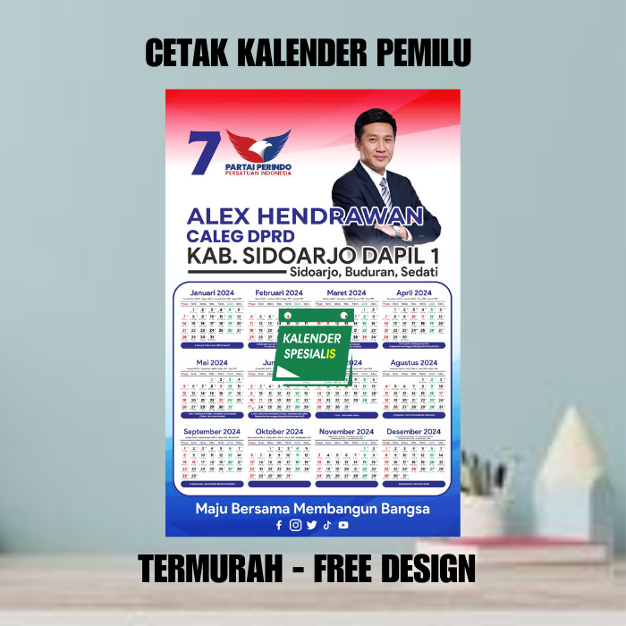 

PROMO CETAK KALENDER CALEG 500 PCS - CETAK KALENDER PEMILU 2024 TERMURAH