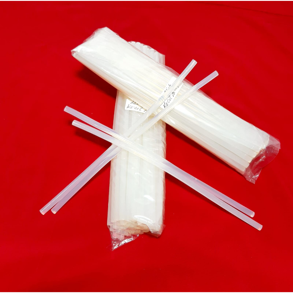 

HARGA 1BUNGKUS 1/2KG REFILL LEM BAKAR GLUE STICK UKURAN 0.7 x 27CM KECIL