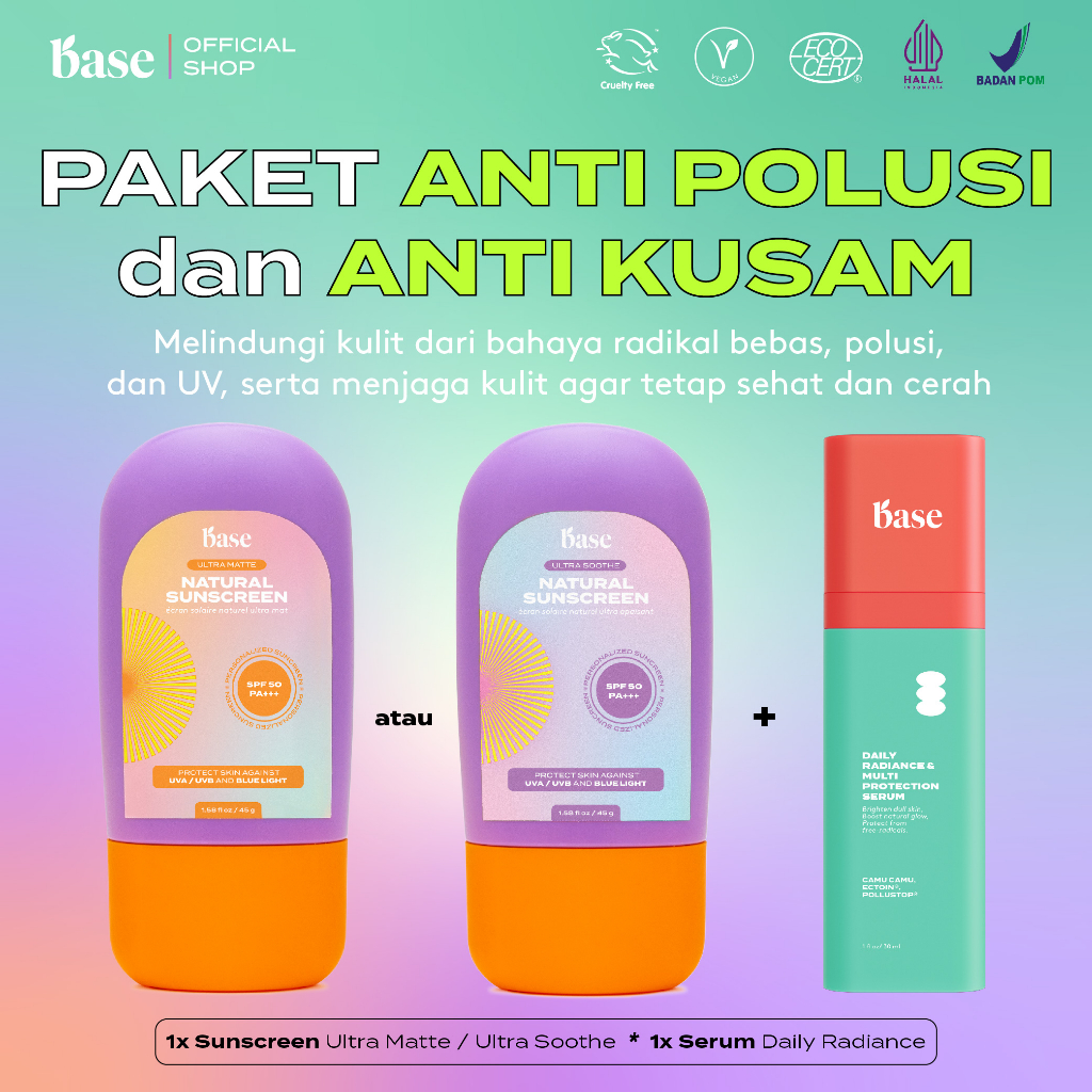 Paket ANTI POLUSI dan Anti Kusam