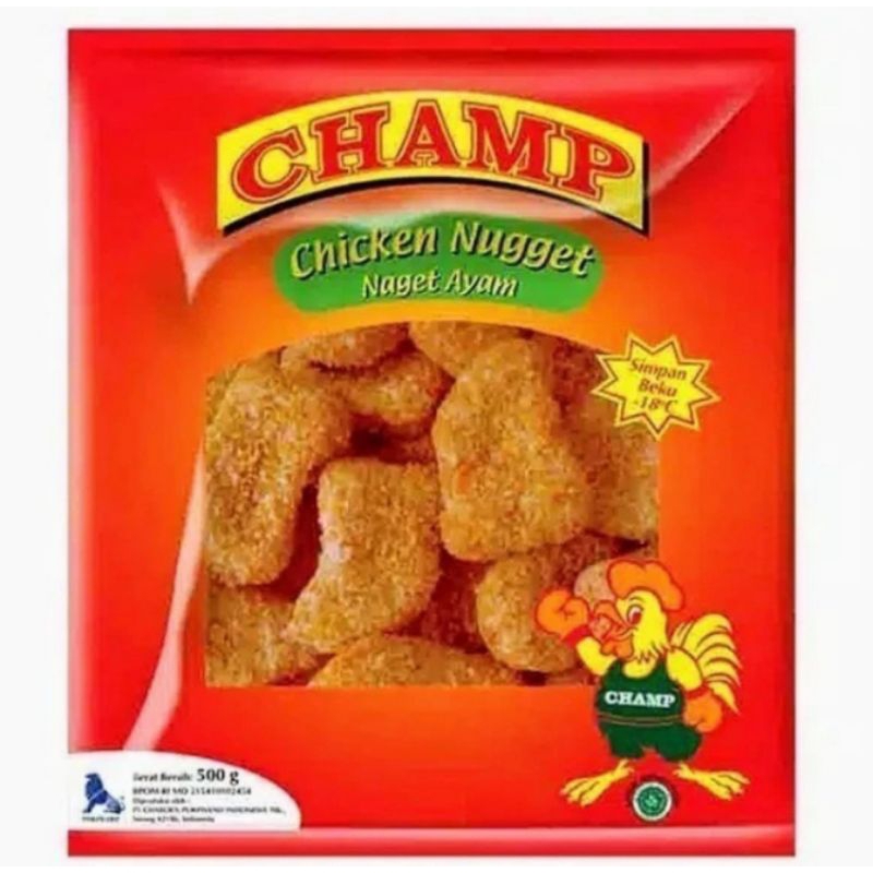 

Champ Chiken Nugget 500gram