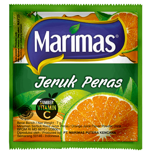 

Mouseman - MARIMAS Jeruk Peras Minuman Serbuk Rasa Jeruk Peras 7gr 1 PCS