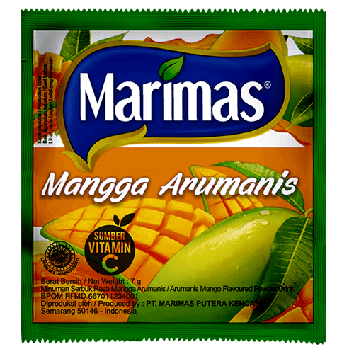 

Mouseman - MARIMAS Mangga Arumanis Minuman Serbuk Rasa Mangga Arumanis 7gr 1 PCS