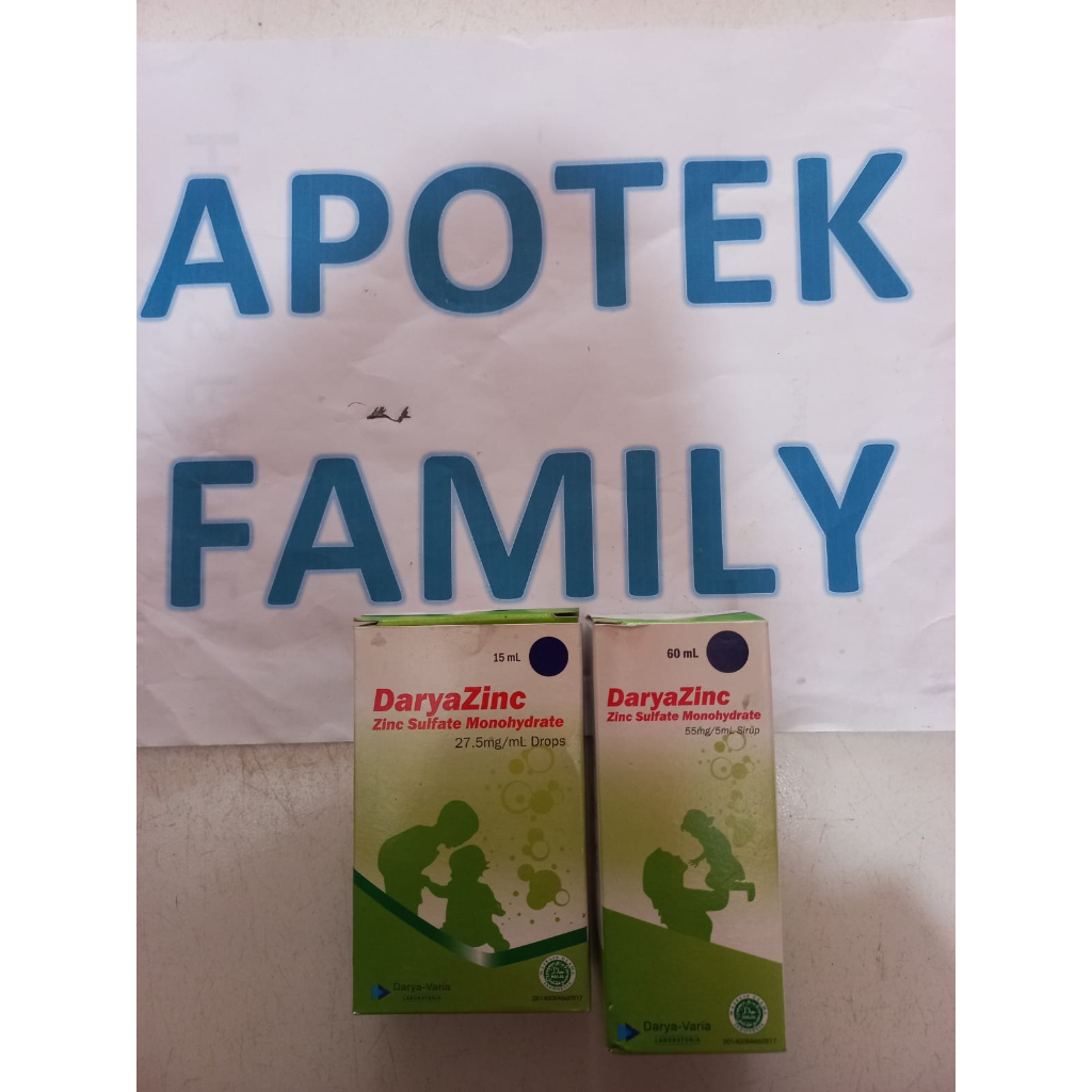 Daryazinc drop/Sirup Obat Mencret Anak
