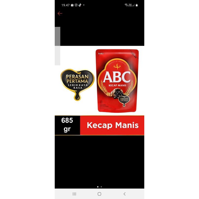 

kecap manis ABC 685 g