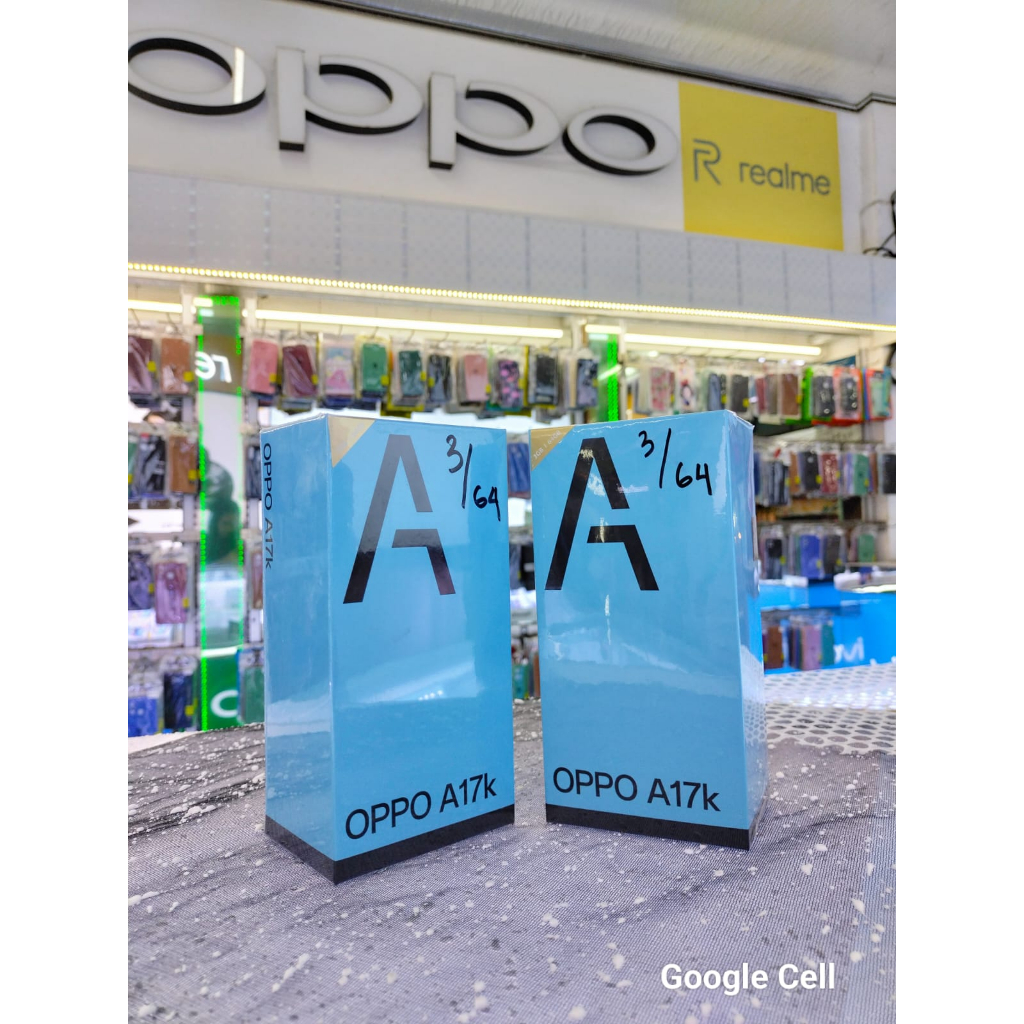 Oppo A17K Ram 3/64 GB Resmi Garansi 1 Tahun