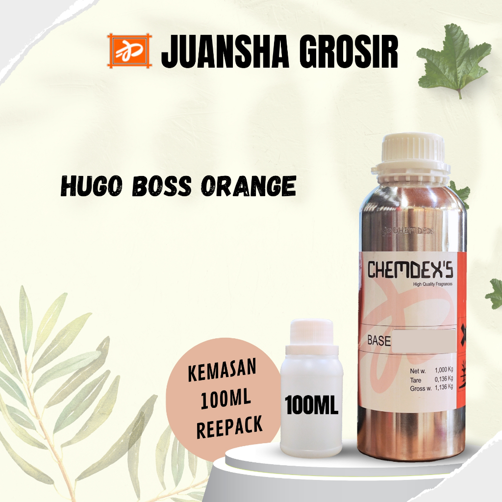 BIBIT PARFUM MURNI || HUGO BOSS ORANGE ||HUGO BOSS ORANGE || CHEMDEX || REPACK