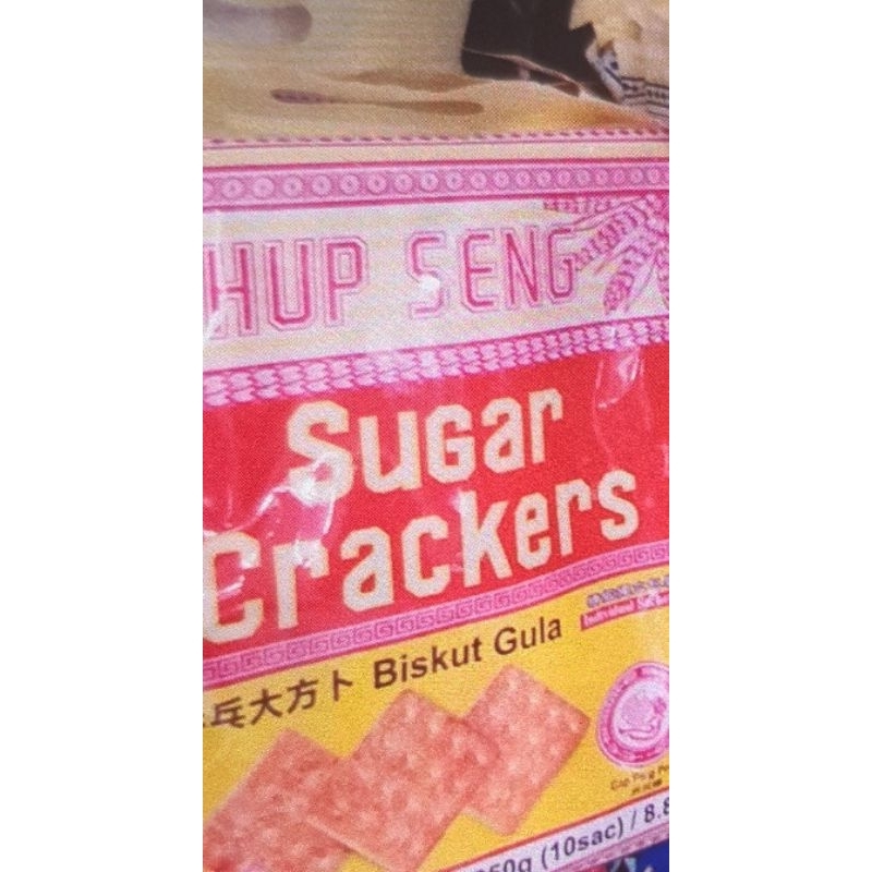 

QH Hupseng biskuit cream crackers hup seng pingpong biskuit asin manis sachet