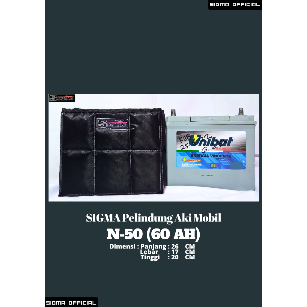Pelindung Aki Mobil N50 60AH Cegah Aki Cepat Soak