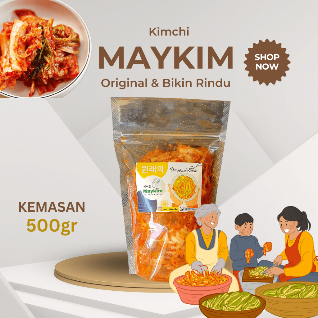 

KIMCHI MAYKIM Gochugaru Asli Korea 100% 500gr