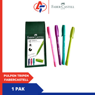 

Pena Tripen Faber Castell / PAK Isi 12+free 2