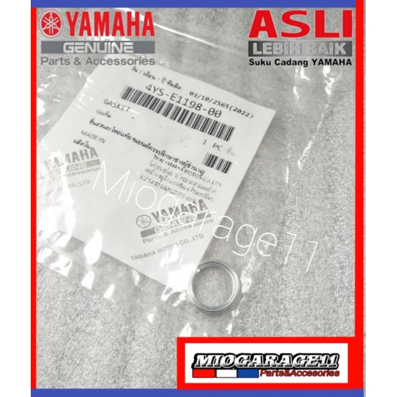 Ring Baut Tutup Oli Bawah Mio Sporty - Mio Smile - Mio Soul - Fino Karbu - Nmax Xeon 4YS-E1198-00