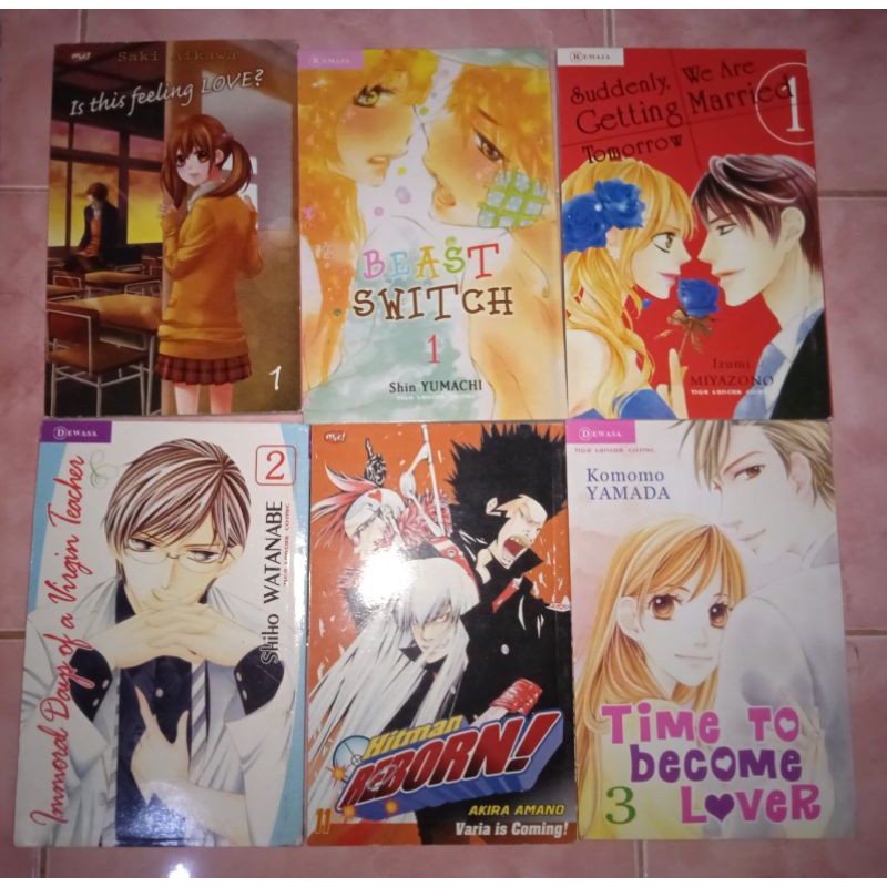 Preloved Komik | Komik Bekas | Buku | Anime | Jepang | Bacaan