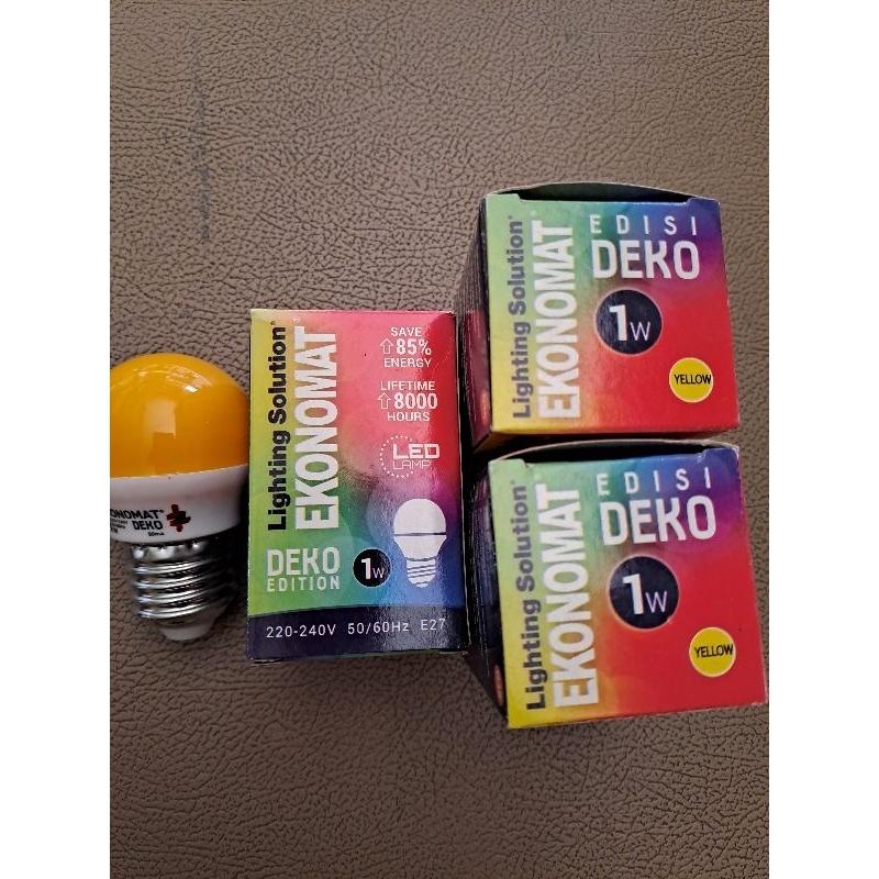 WIN5H0P LAMPU LED 1 WATT KUNING 1WATT