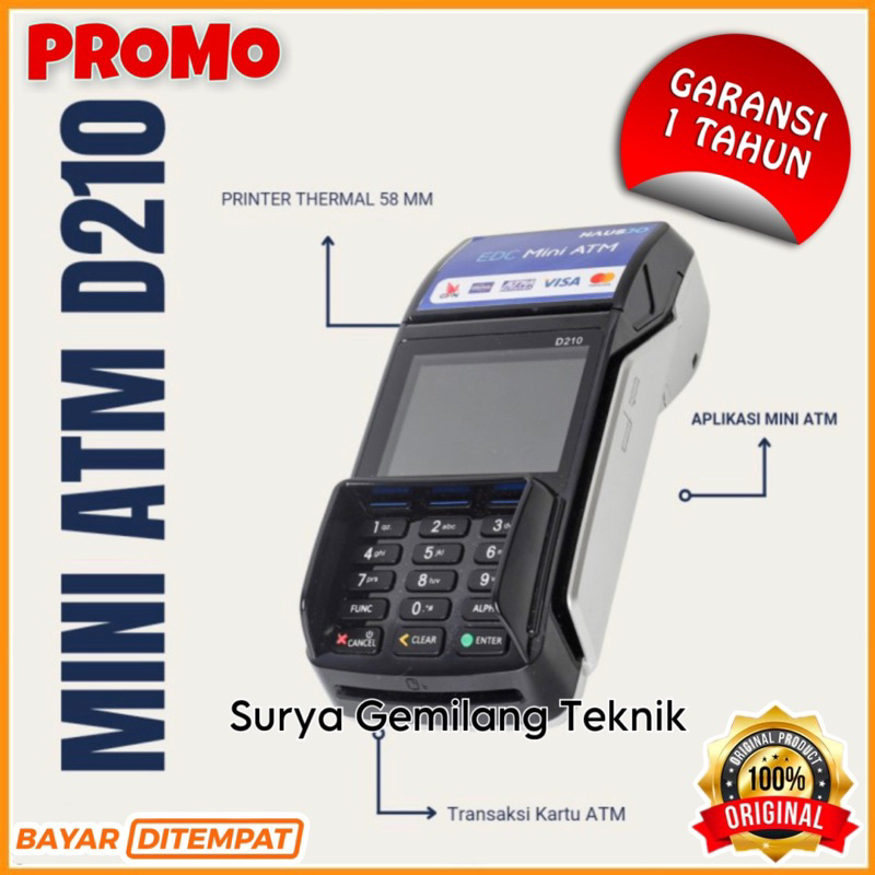Hausjo PAX D210 Mini Bank