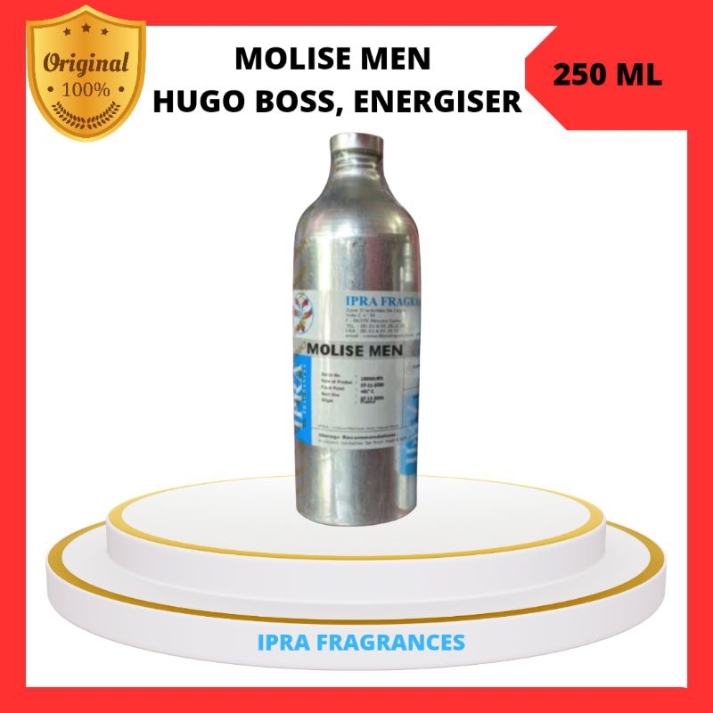 BIBIT PARFUM MOLISE MEN / HUGO BOSS , ENERGISER 250 ML BY IPRA FRAGRANCES