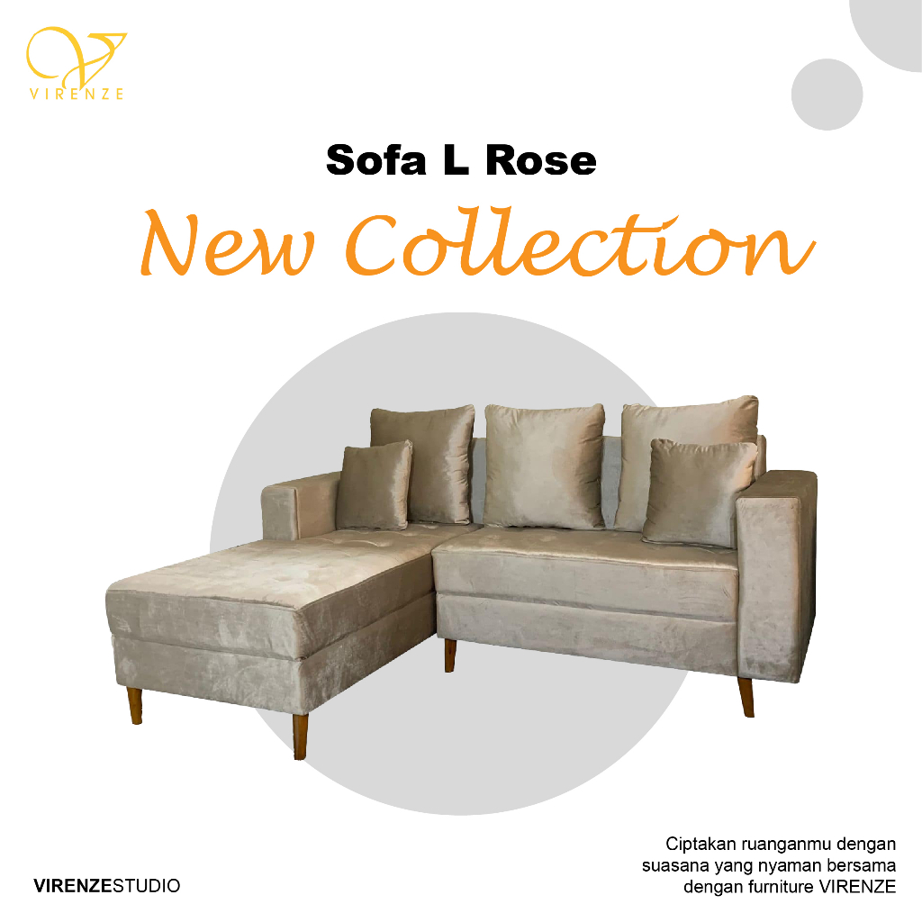Sofa L Rose Jateng Semarang Solo Sukoharjo Salatiga Jogja Yogyakarta Ngawi Jatim Yogya dan sekitarny