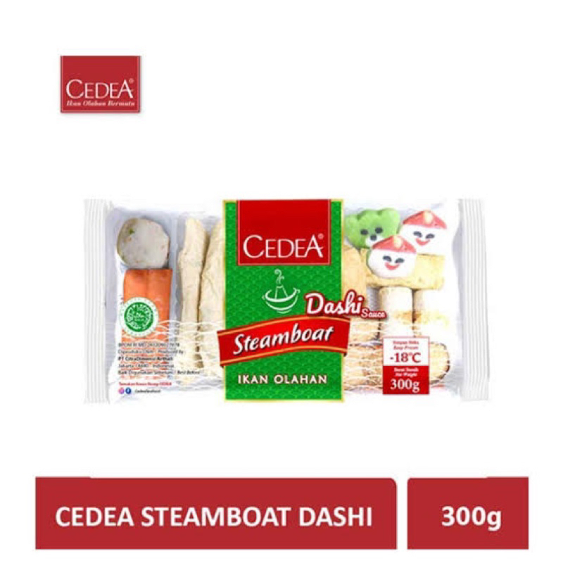 

CEDEA STEAMBOAT DASHI 300 GRAM