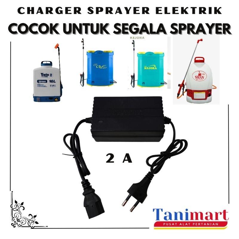 CAS SPRAYER ELEKTRIK / CHARGER SPRAYER ELEKTRIK / CES TENGKI PERTANIAN / CAS TENGKI SEMPROT / CAS SP
