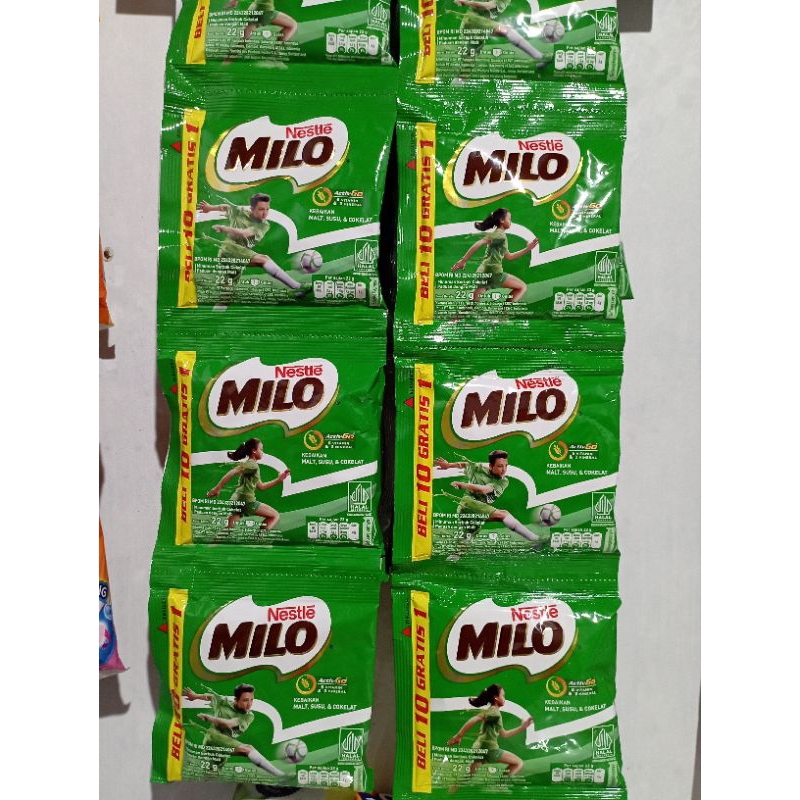 

Milo coklat Sachet isi 5