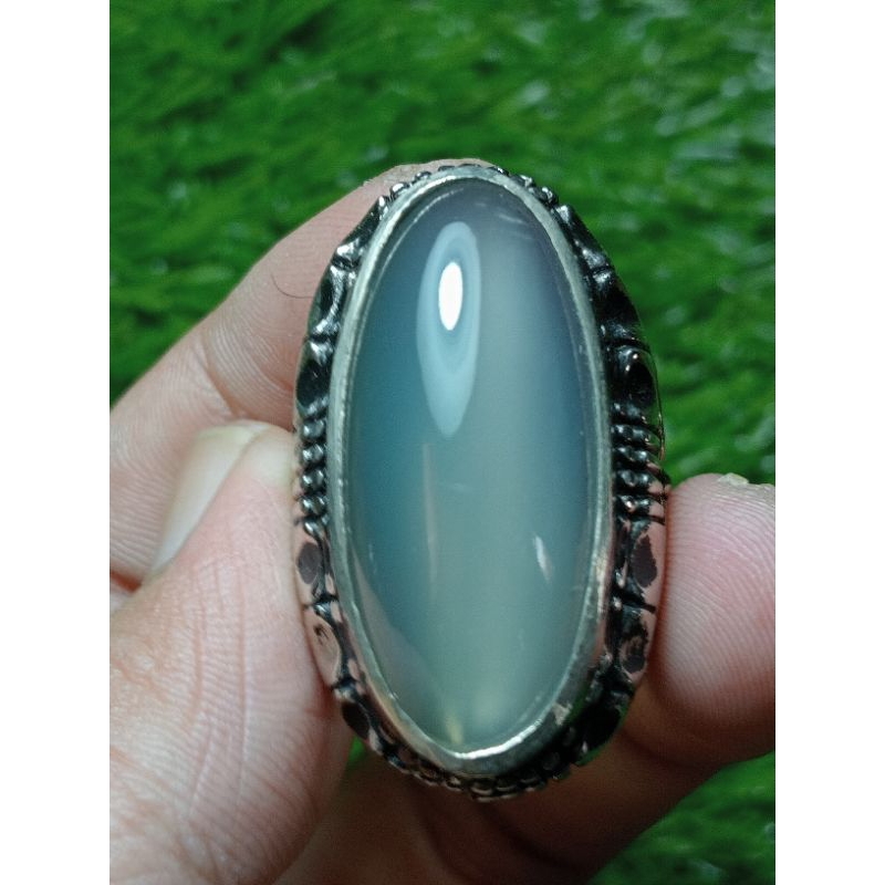 batu cincin akik anggur cimpago kristal giwang