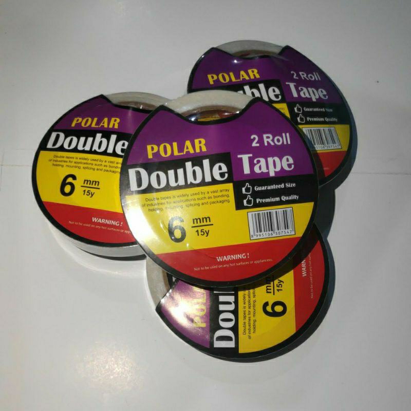 

Double tape Polar 6mm 2 Roll