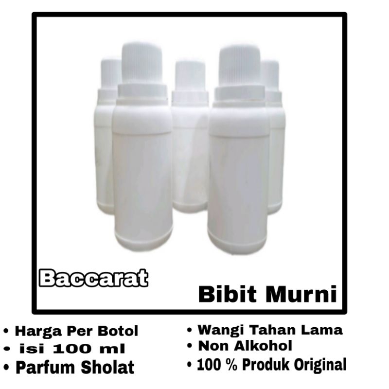 Bibit Parfum Murni BACCARAT 100 ml Standar / Premium