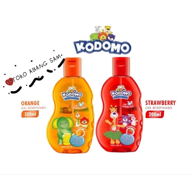 Kodomo bodywash 200ml/ sabun mandi kodomo 200ml