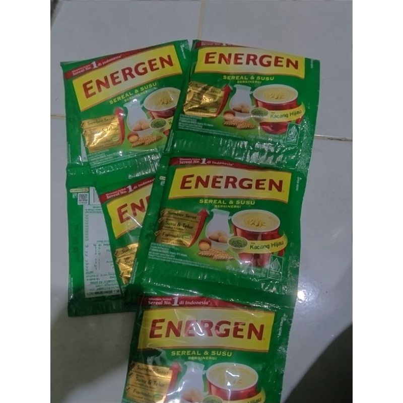

ENERGEN SEREAL RASA KACANG HIJAU ISI 10PC
