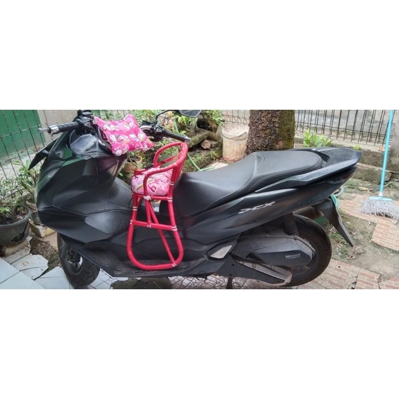 BONCENGAN MOTOR NMAX PCX BONUS BANTAL STANG DAN SABUK