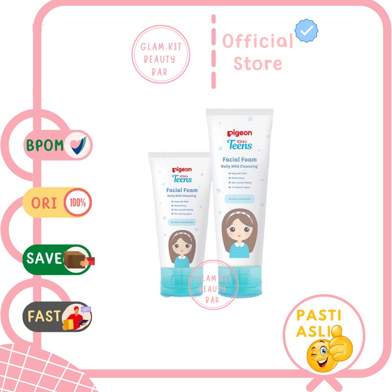 PIGEON TEENS Daily Mild Cleansing Facial Foam