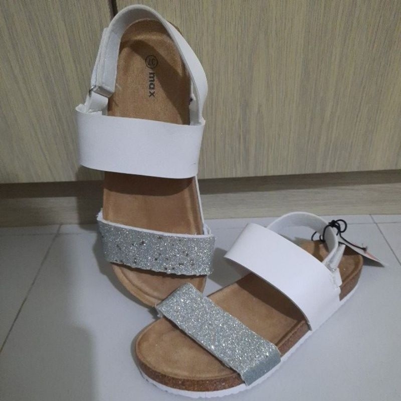 Max Shoes Ladies S 33-36 Sepatu Sandal Flat Wanita Ori Branded (CEK DESKRIPSI)
