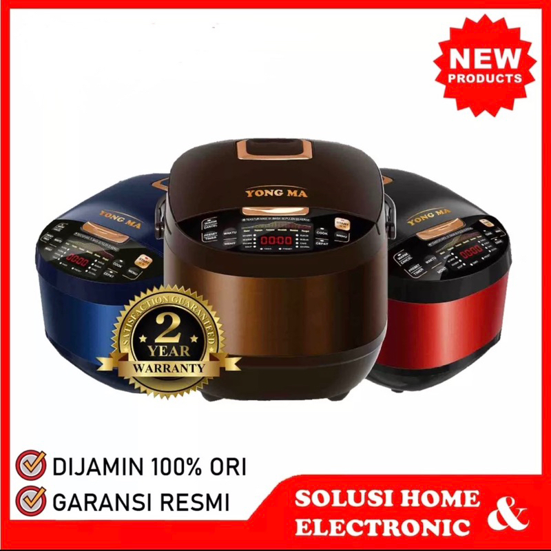 YONGMA SMC7047 YONG MA Digital Rice Cooker Magic Com SMC-7047 Versi Upgrade