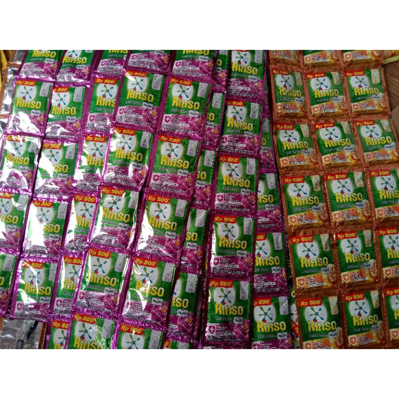 rinso cair sachetan renceng