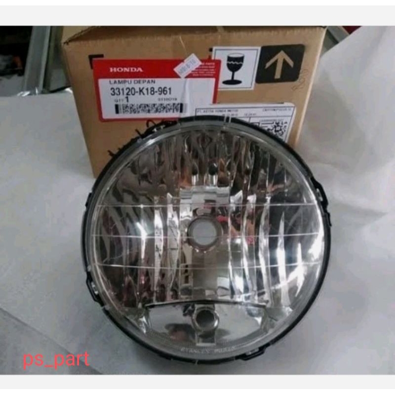 KACA LAMPU DEPAN CB VERZA REFLEKTOR CB VERZA 33120K18961 ORI