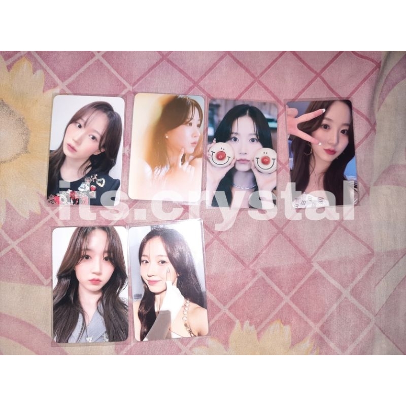 PHOTOCARD HAEWON NMIXX ADMARE haewon donat
