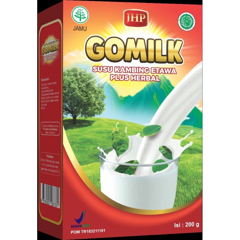 

GOMILK SUSU KAMBING ETAWA PLUS HERBAL rasa ORIGINAL